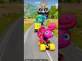 Monster Chase Escape 😱🚗 | Cartoon Cars vs Giant Horror!