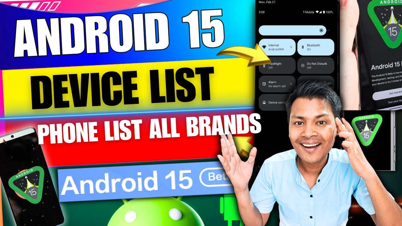 Android 15 Phone List All Brands - Which phones will get Android 15 ...