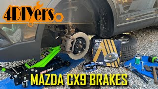 How to Replace the Front Brakes on a 07-15 Mazda CX9