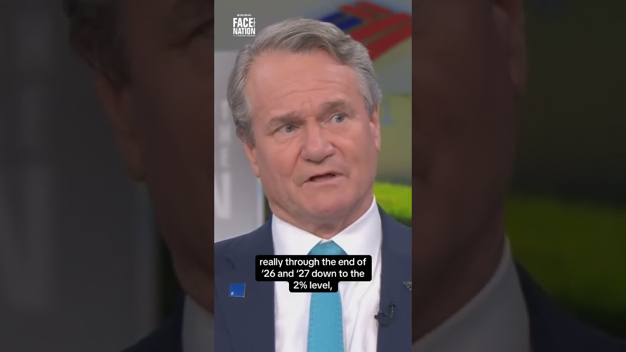 Bank Of America CEO On Interest Rates Potential For A Recession In 2025 Shorts