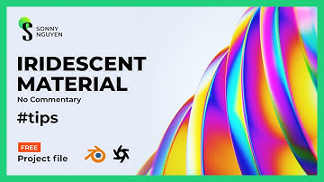 Iridescent Material - Blender Octane Tutorial