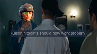 Bison hitpoints "fixed"