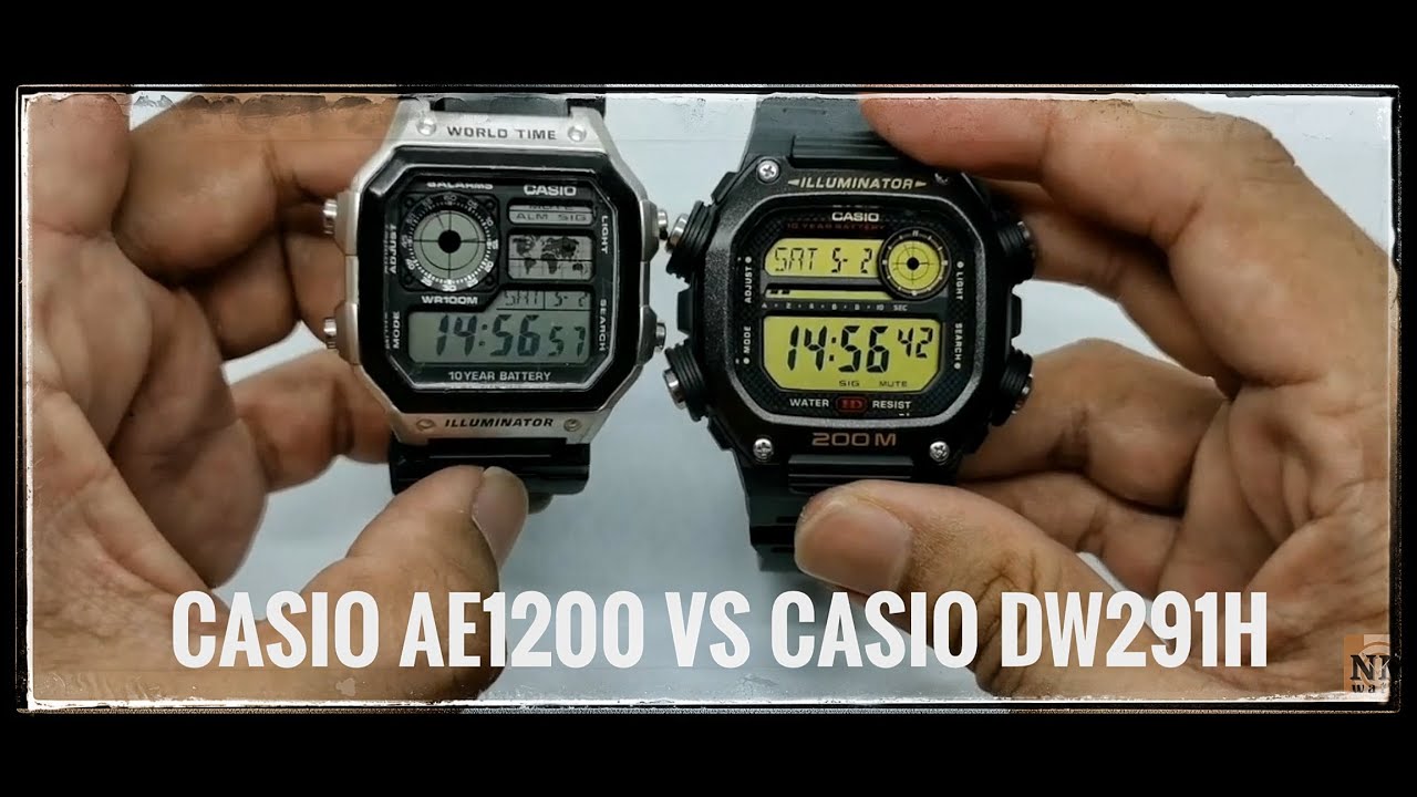 WATCH this before you BUY: Casio 'Royale' AE1200 vs Casio DW291H #casio  #casioroyale 
