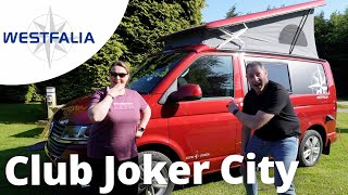 Westfalia Club Joker City Camper Van Review and Full Tour!