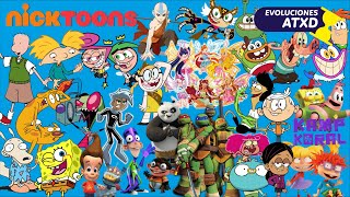 Evolución de Nicktoons (1991 - 2022) | ATXD ⏳