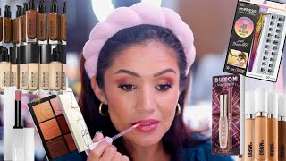 PRESS ON LASHES??? First Holiday look Ft. NARS, MAKEUP BY MARIO, BUXOM