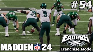 Zach Wilson takes on the Jets in the Super Bowl || Madden 24 Philadelphia Eagles Franchise ep 54