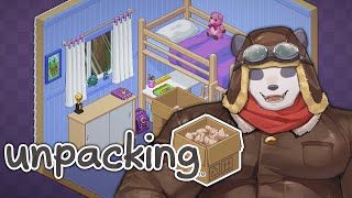 【unpacking】片づけ下手が部屋の整理をする【摩耶パンダ/ケモノVTuber】