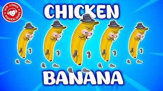 Chicken Banana Kinderlied 🍌🐔 | Lustiger Tanzsong zum Mitsingen & Hüpfen