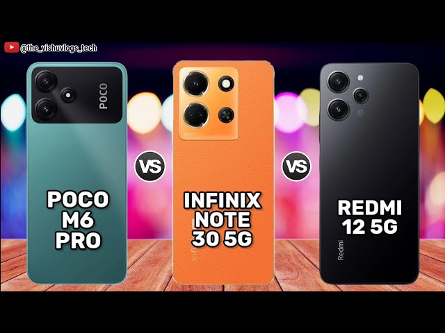 Poco M6 Pro 5G vs Infinix Hot 30 5G: How the two 5G phones compare