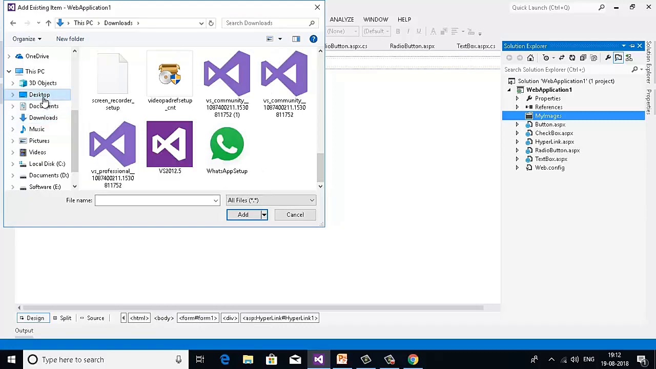 Asp net tutorial in hindi part 7 youtube