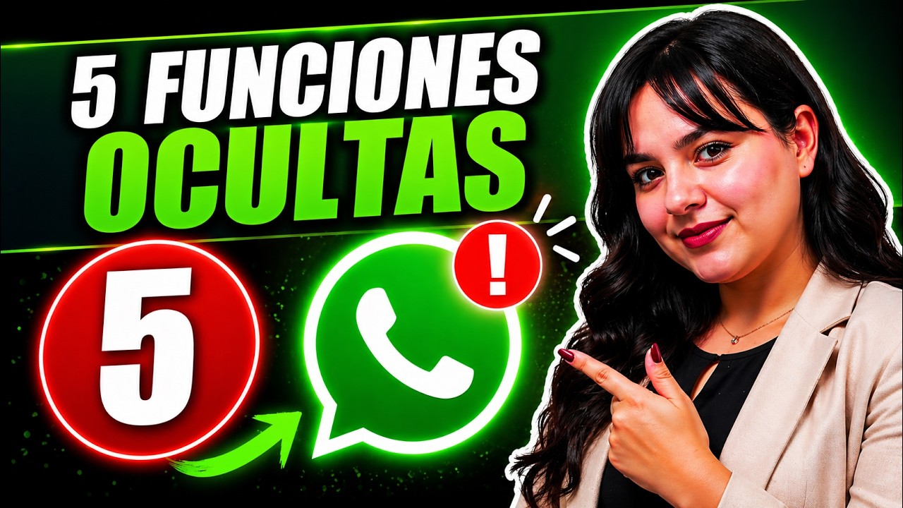 5 funciones ocultas de WhatsApp que debes activar YA (2026) - YouTube
