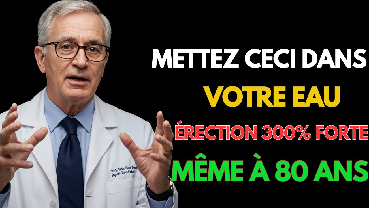 Hommes 50+ ? Stop à l’eau pure ! Ajoutez CECI pour booster la circulation et la vitalité