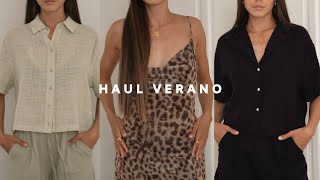 Haul Zara, Stradivarius, Bershka, Pull and Bear | Try on Haul de Temporada Verano 2024