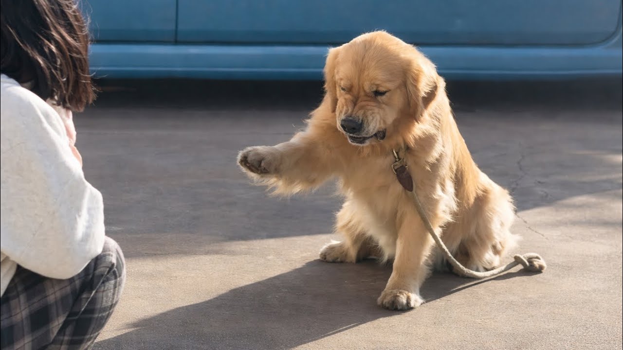 Золотистые ретриверы смешат всех подряд уже 10 минут.