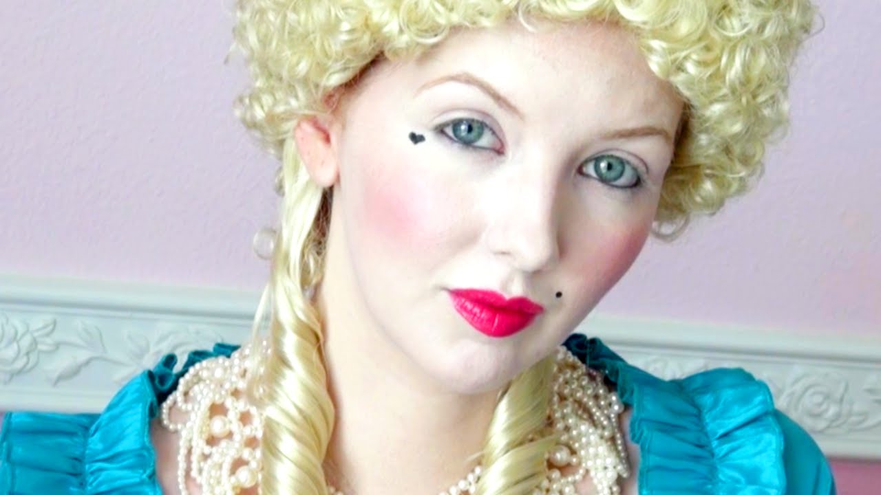 Historically Accurate 18th Century Marie Antoinette Makeup