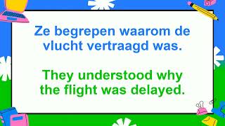 Learn Dutch Verbs: 275  Sentences in Past, Present & Future