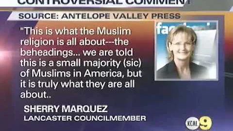 Sherry Marquez facebook racist and bigoted post. L...