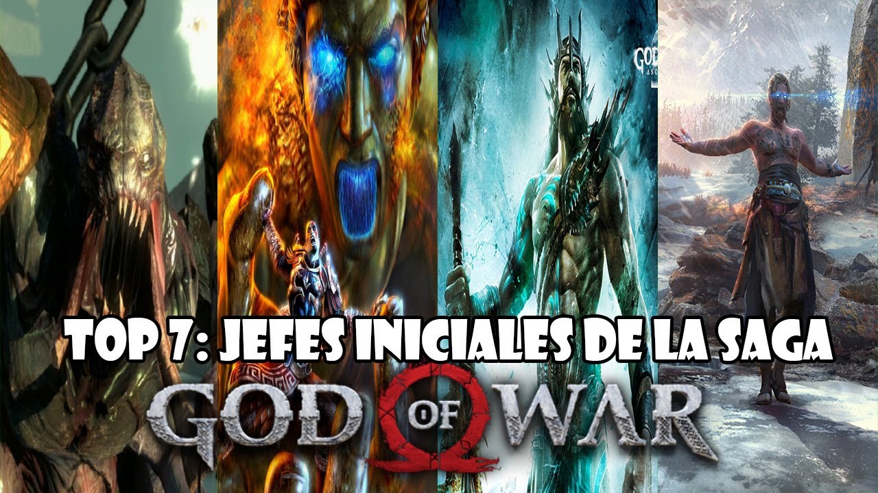 Top 7: Todos los Jefes Iniciales saga God of War del peor al mejor