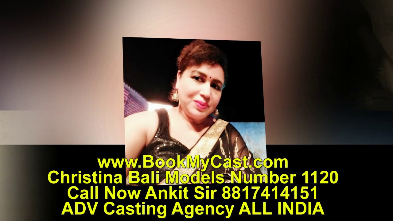 Christina Bali Models Number 1120 BookMyCast ADV Casting Agency ALL INDIA