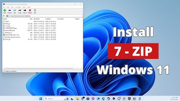How to Install 7-Zip on Windows 11