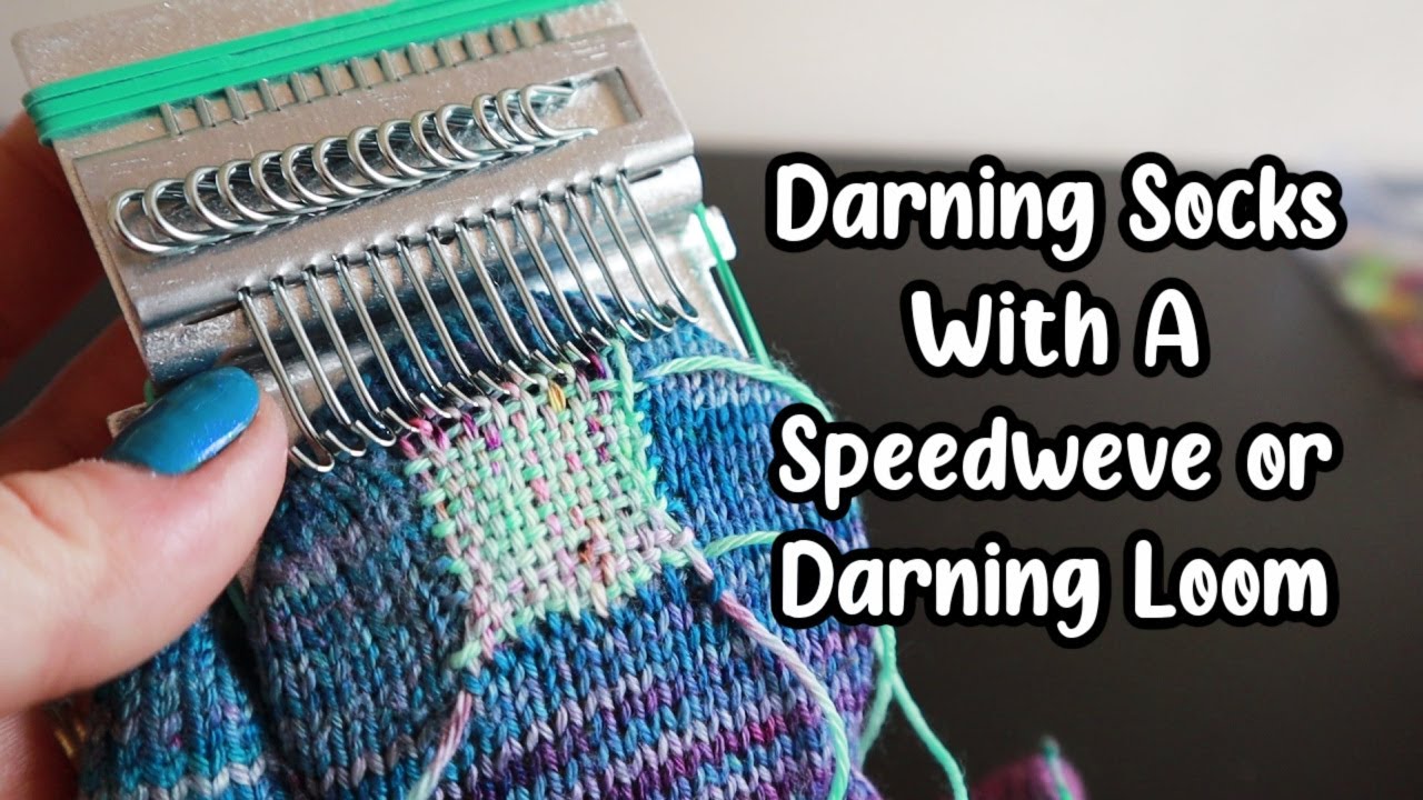 Darning Hand Knit Socks With A Speedweve Or Darning Loom ¦ The Corner Of Craft