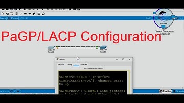 Configure and Verify Dynamic Ether-channel (PaGP/LACP) in Packet Tracer in Urdu/Hindi || DaudKhan