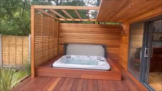 Green Living Ltd: Garden Room con vasca Idro, bar e palestra - arch. Vincenzo Russi