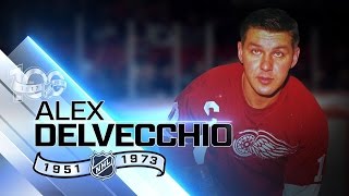 Alex Delvecchio was third member of 1 000-point club