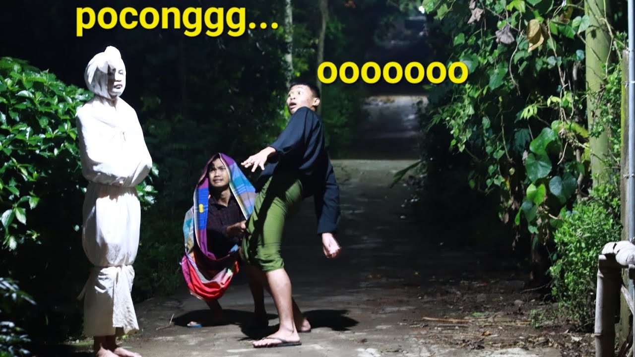ngakak 🤣 prank pocong di semak semak 🤣🔥