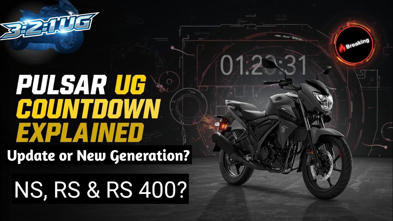 Pulsar UG Teaser Explained 😱 | Update or Upcoming Gen? NS, RS update or RS 400 Launch? 🔥