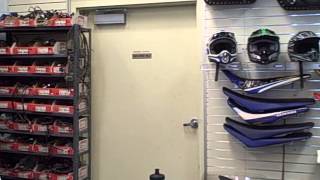 A brief look at the used parts counter and shelves