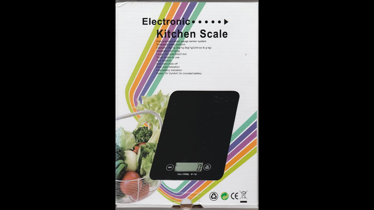 Кухонные весы. Новая покупка на Ebay. Senden 28.03.2016. (HD)