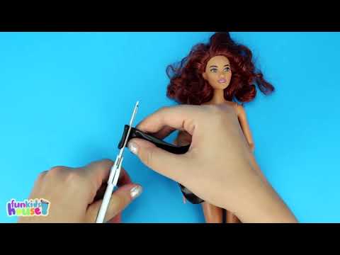 كيف تصنع ملابس للبربي ولا ابياغ من هيك