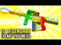 Cyberpunk 2077 - 10 SECRET Legendary Items YOU NEED! (Legendary Weapons, Clothes & More)