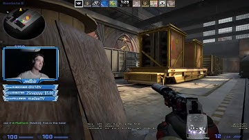 Zellsis with ESEA provided wallhack in rank G LUL
