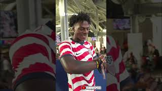 Speed  Wrong Name! Football Fanatic or Player #speed #ishowspeed #fifa #worldcup