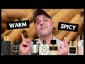 Top 20 WARM SPICY Fragrances That Smell Like The Holidays | Warm & Spicy Perfumes