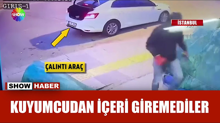 Çalıntı araçla hırsızlık turu!