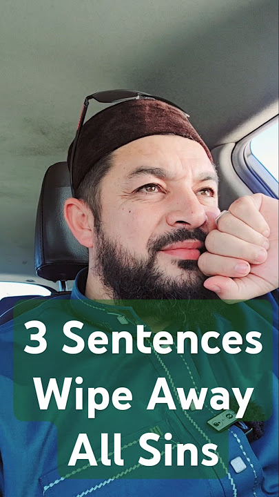 3 Powerful Words Wipe Away All Sins #dhikr #dua