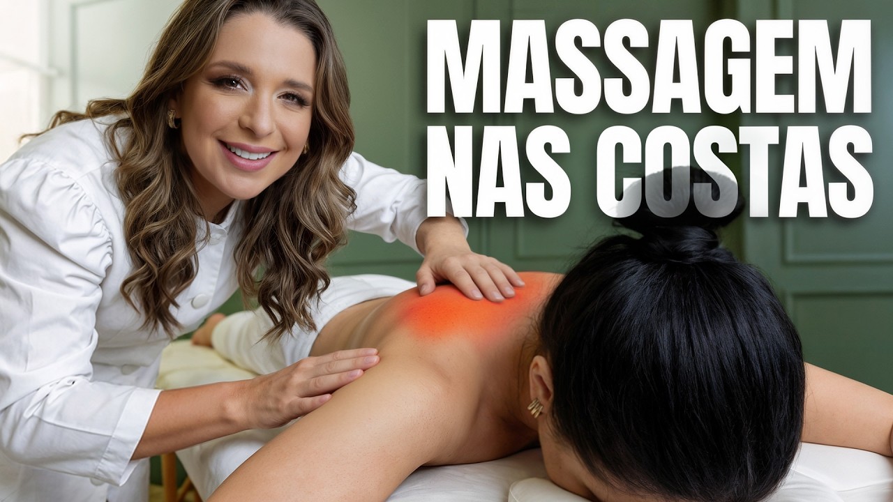 Aula de Massagem Relaxante nas Costas