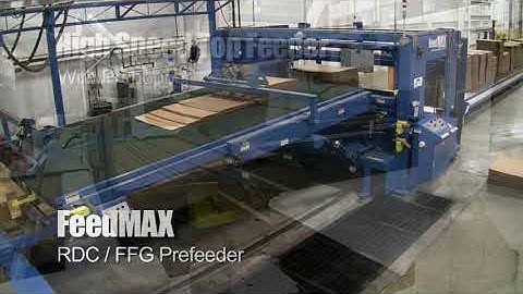 Alliance Machine Systems Prefeeders for the Corrugated Industry