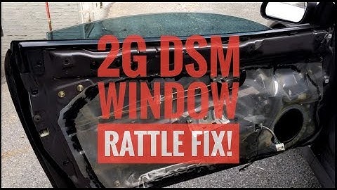 Annoying Window Rattle Fix!!! - Today