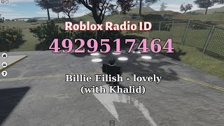 roblox song id lovely