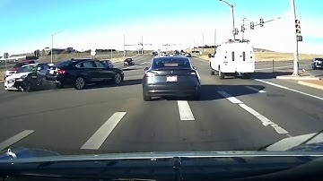 Teslas Avoiding Accidents Compilation
