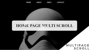 Smooth Scroll using HTML and CSS