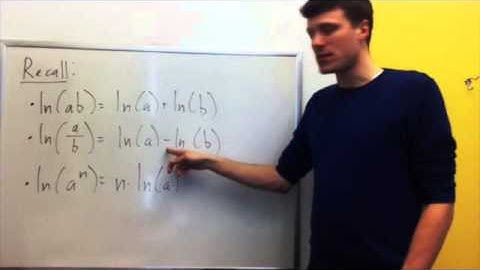 §3.6 Video 1: Logarithmic Derivative