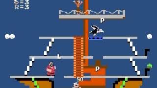 Popeye [NES Game] Level B 2Time Clear 고전게임 뽀빠이 난이도B screenshot 2