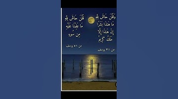 أية من سورة يوسف بصوت محمود أحمد #shortvideo
