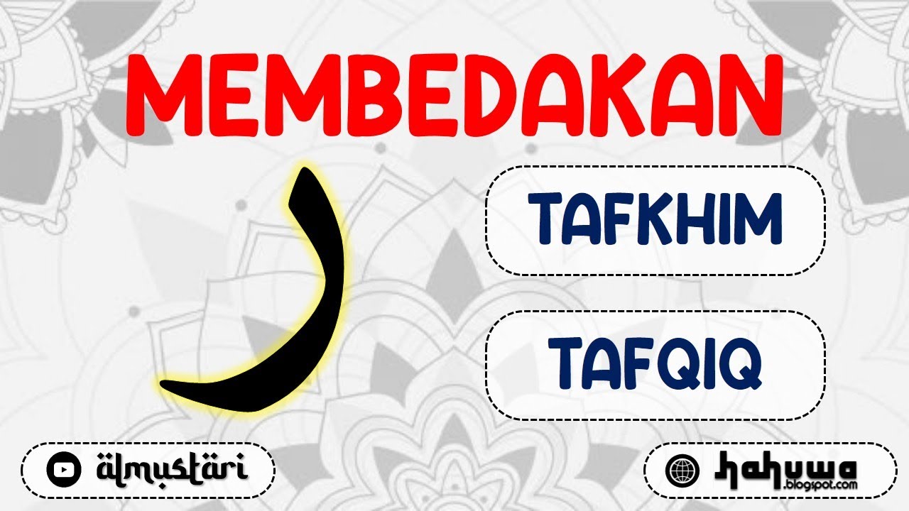 ⁣Cara Melafalkan Ra (ر) Tafkhim dan Tarqiq | Tahsin Mudah